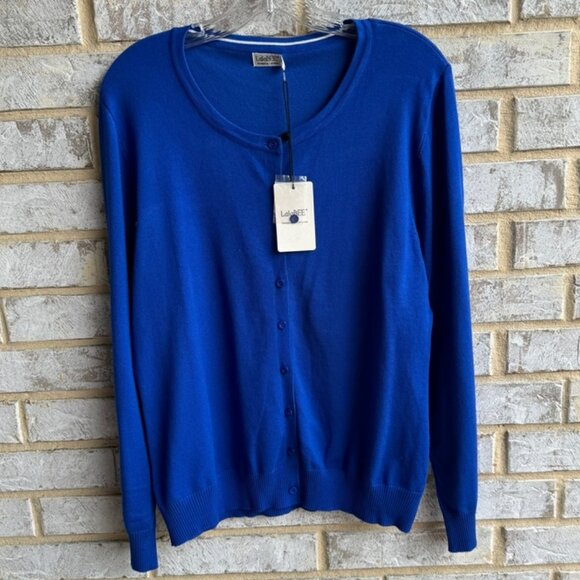 LalaBee Long Sleeve Button up Cardigan Women's Size XL - Picture 1 of 7